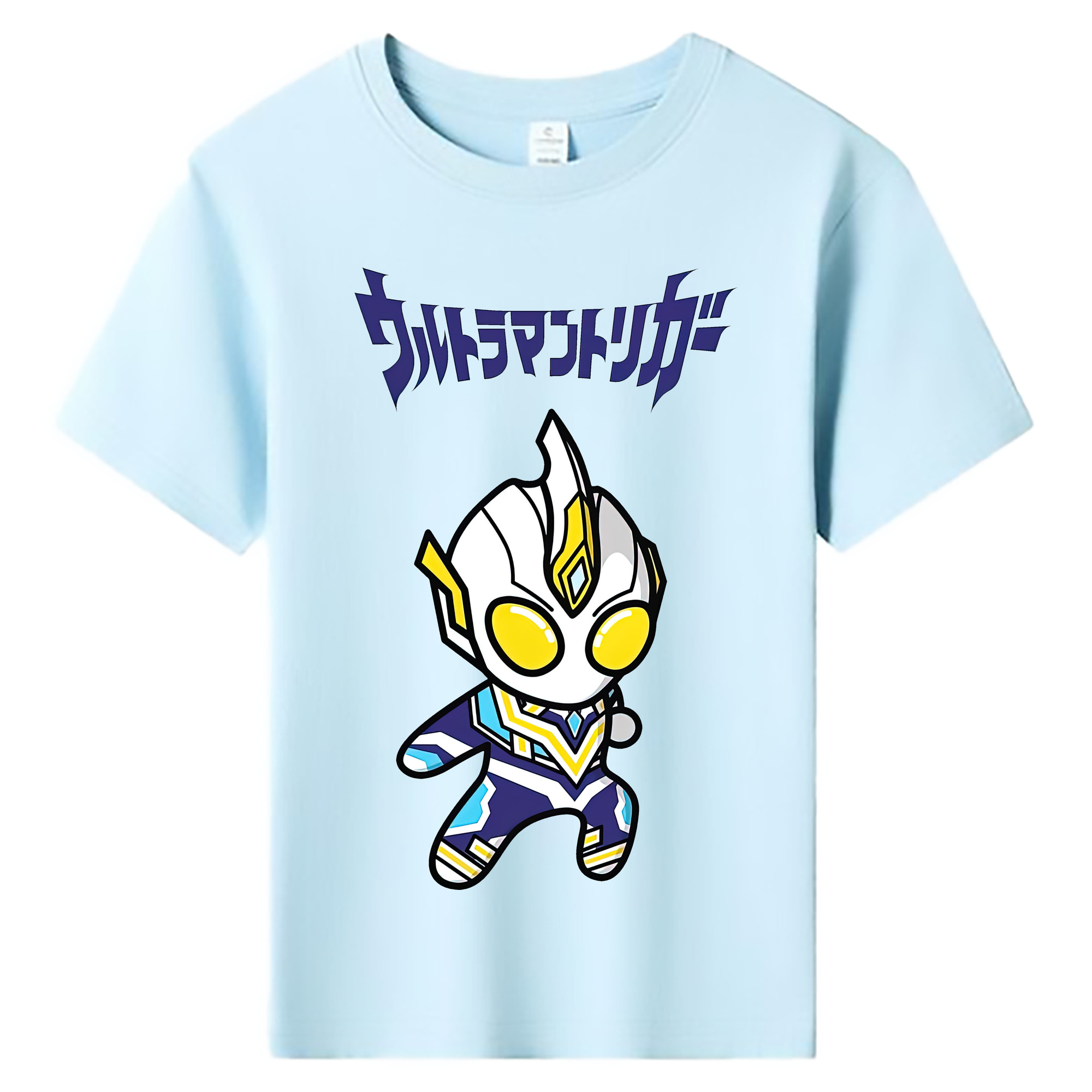 （画像用） ウルトラマン Ultraman 綿100％キッズTシャツ（フロントプリント）